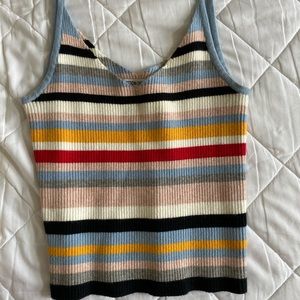 Striped tank top
